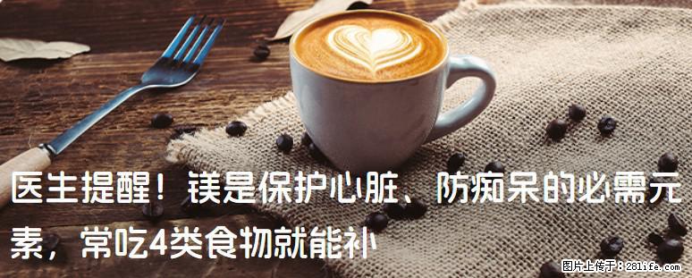 医生提醒！镁是保护心脏、防痴呆的必需元素，常吃4类食物就能补 - 大连生活资讯 - 大连28生活网 dl.28life.net